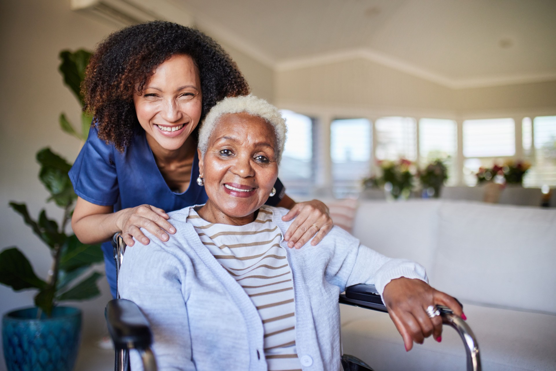 Warmth and Care: Generations Smiling Together